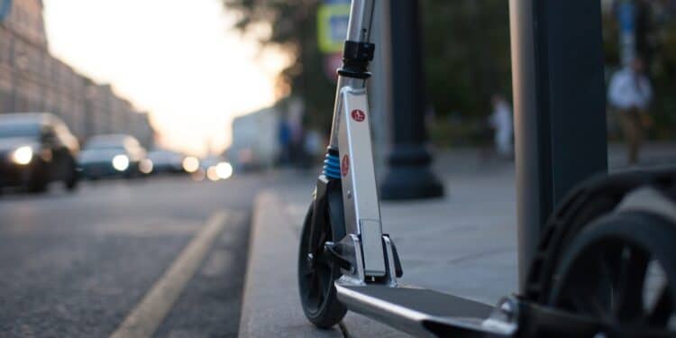 Elektrische step of elektrische scooter